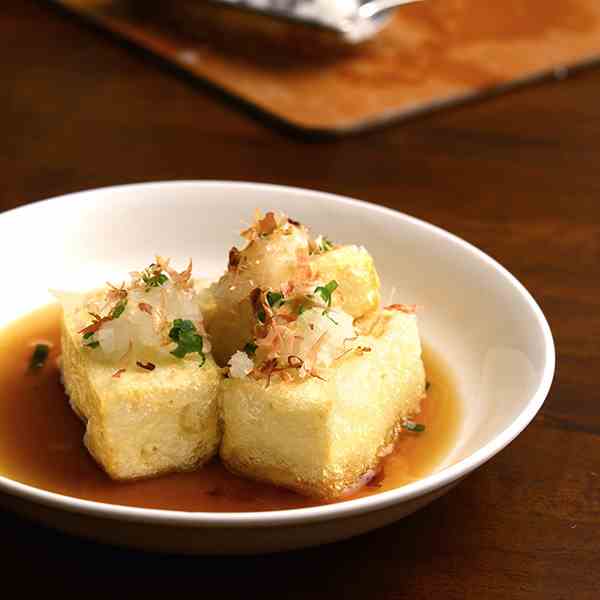 Agedashi Tofu - Japanese Fried Silken Tofu