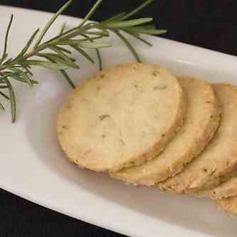 Parmesan Rosemary Cookies