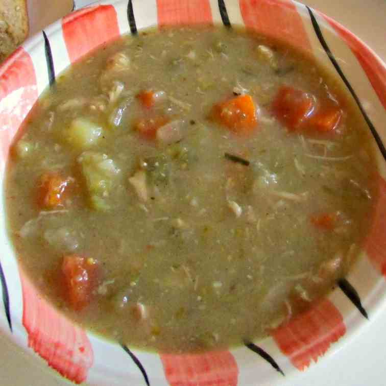 Rosemary Chicken Potato Soup