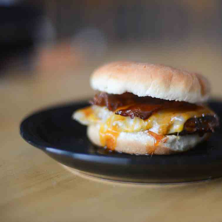 Smokey Mesquite BBQ Bacon Burger