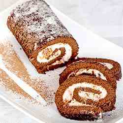 Roulade with cream cheese