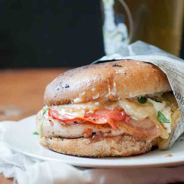 Grilled Chicken and Cheese BLT