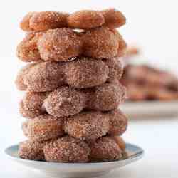Cinnamon Sugar Cake Donuts from Scratch