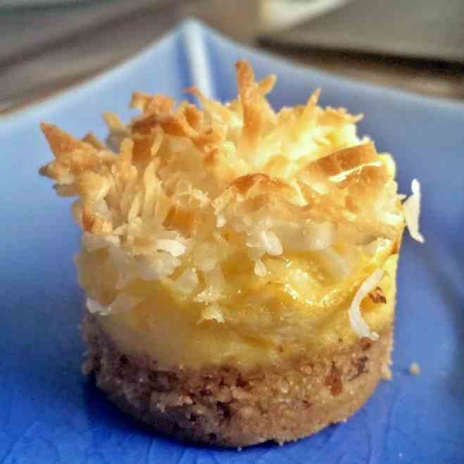 Coconut Pineapple Cheesecake (Minis)