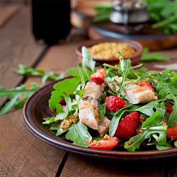 Summery Strawberry Chicken Salad