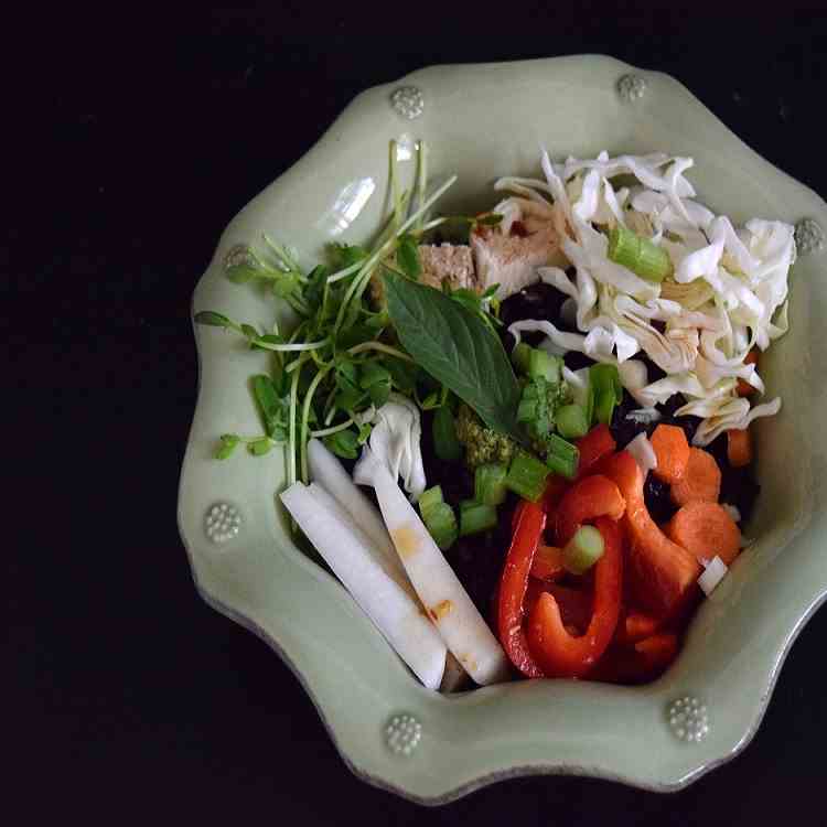 Thai Black Rice Bowl