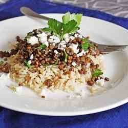 French Lentils with Feta