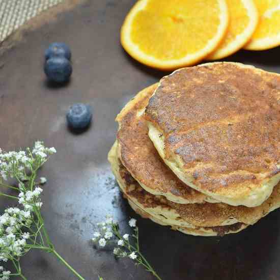 Quick Easy Oatmeal Pancakes