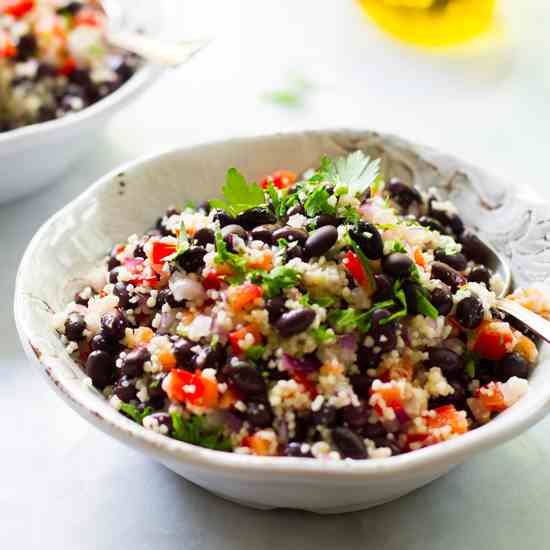 Black Bean Couscous Salad