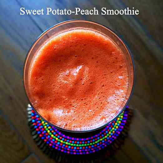 Sweet Potato-Peach Smoothie