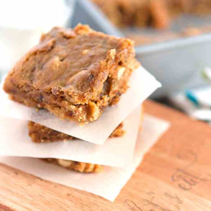 Soft - Chewy Peanut Butter Fig Bars