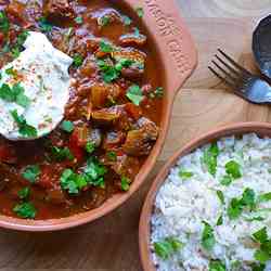 Beef and Bell Pepper Goulash