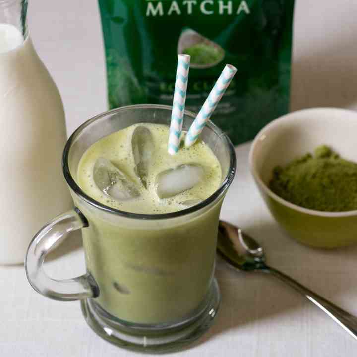 Ice Vanilla Matcha Green Tea