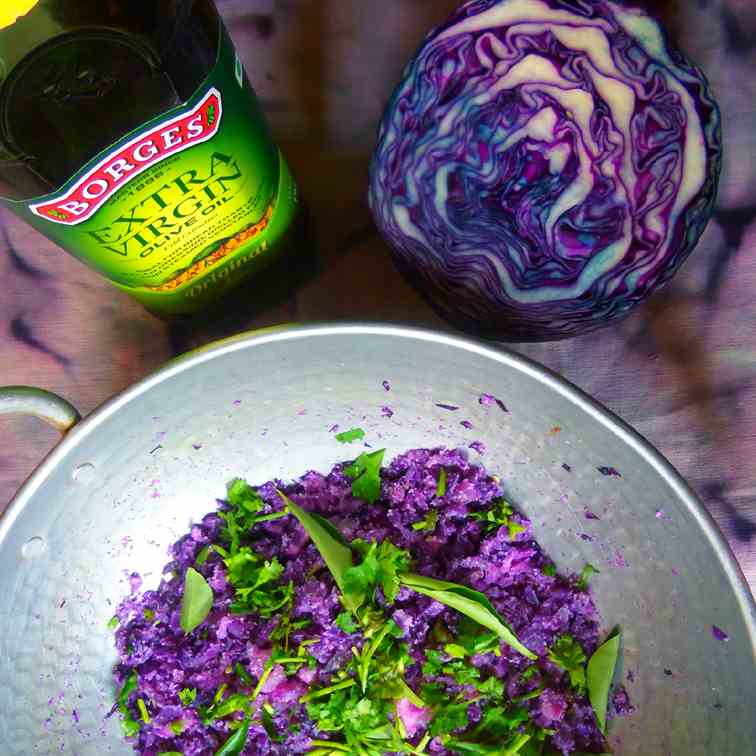 Purple Cabbage Stir fry recipe