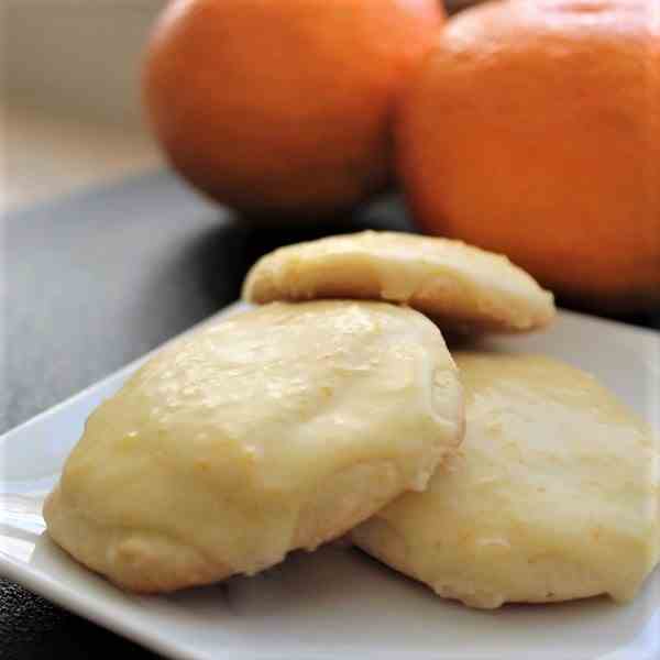Frosted Orange Cookies