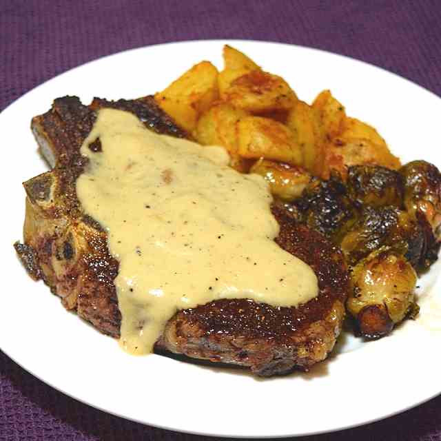 Easy Steak au Poivre Recipe