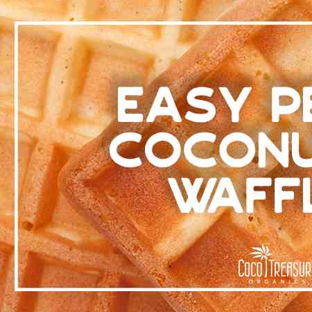 Easy Peasy Coconut Oil Waffles