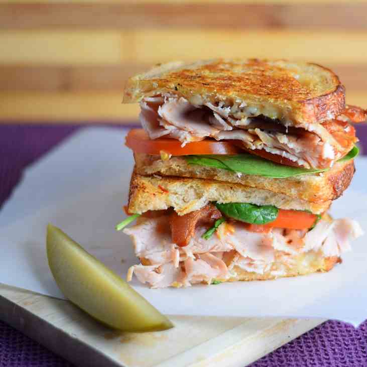 Panera Bacon Turkey Bravo Sandwich