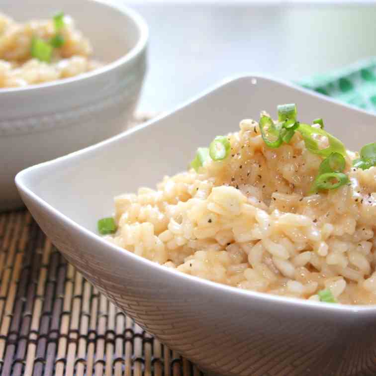 Beer & Cheddar Risotto