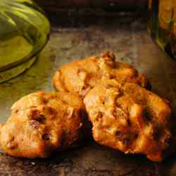 pumpkin raisin spice cookies