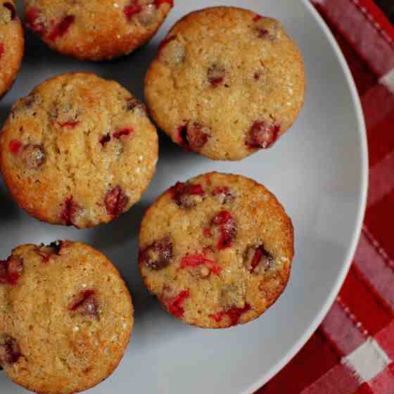 Cranberry Cardamom Muffins
