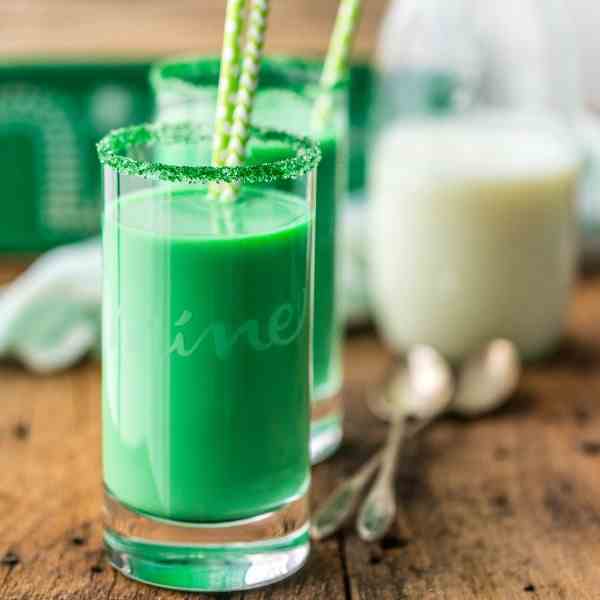 Vanilla Mint Green Milk
