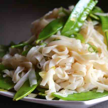 Vermicelli and Snow Pea Salad