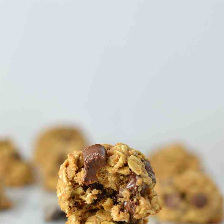 Healthy Oatmeal Chocolate Chunk Cookies