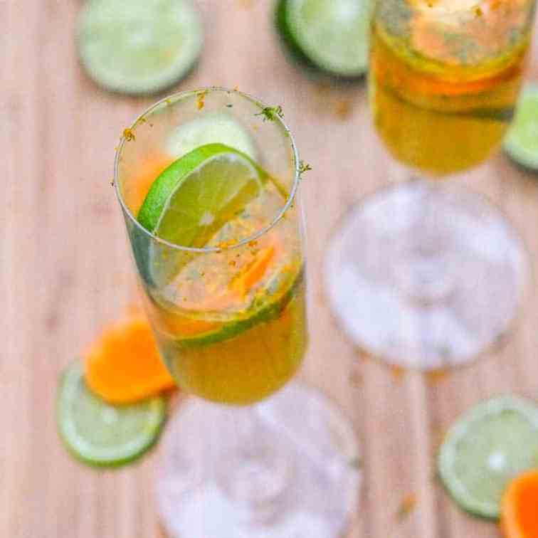Clementine and Lime Mimosas
