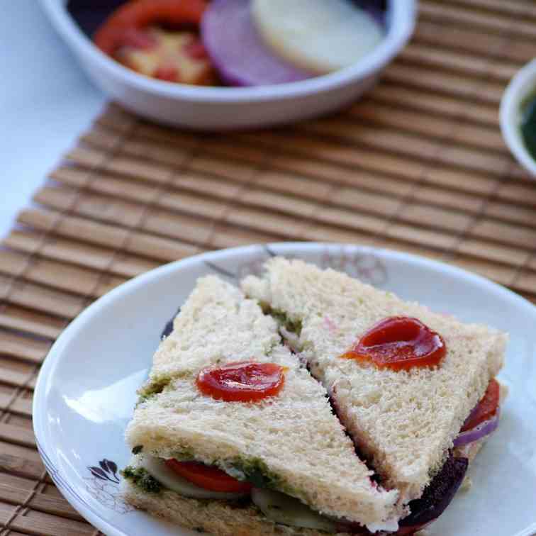 Bombay Veg Sandwich Recie