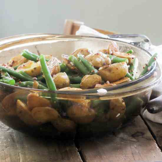 Roasted Baby Potato and Green Bean Salad