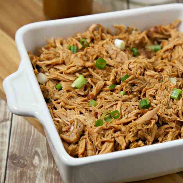 Bourbon Slow Cooked Pulled Pork