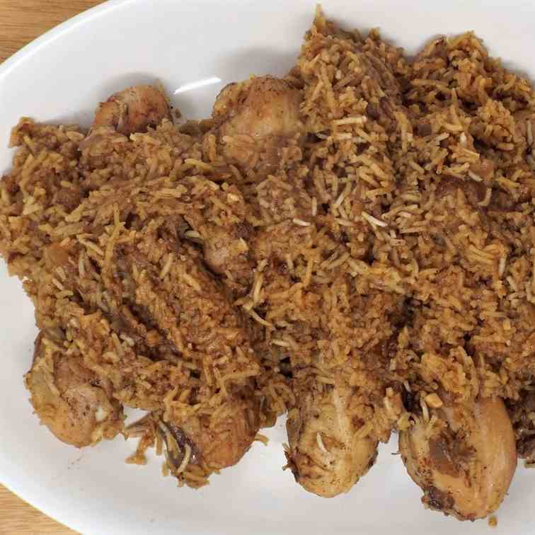 Kenyan Chicken Pilau