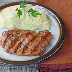 Tangy Barbecued Pork Chops