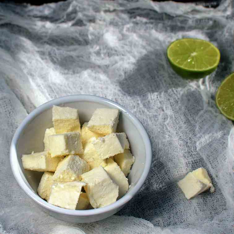 Homemade Paneer - Indian Cottage Cheese