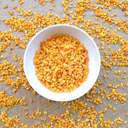 Oven Roasted Mung Dal