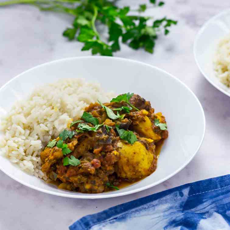 Pressure Cooker Curry with Potato 