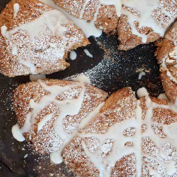 Gingerbread and Goat Cheese Scones