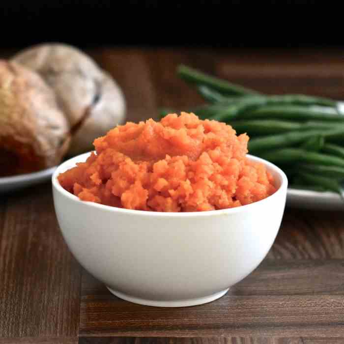 Roasted Carrot and Mash