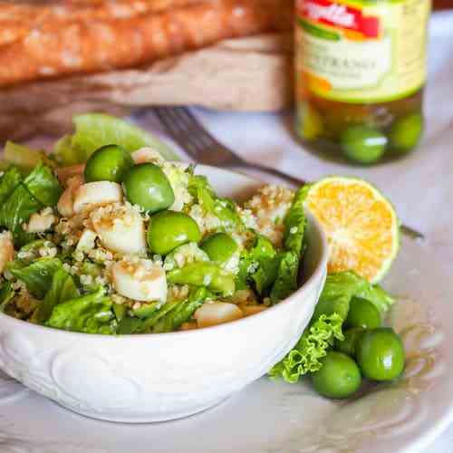 Vegan Olive Quinoa Salad