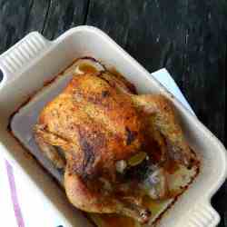 Simple Crispy Roast Chicken