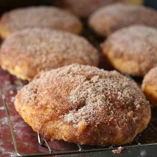 Sweet Potato Donut Muffin Tops