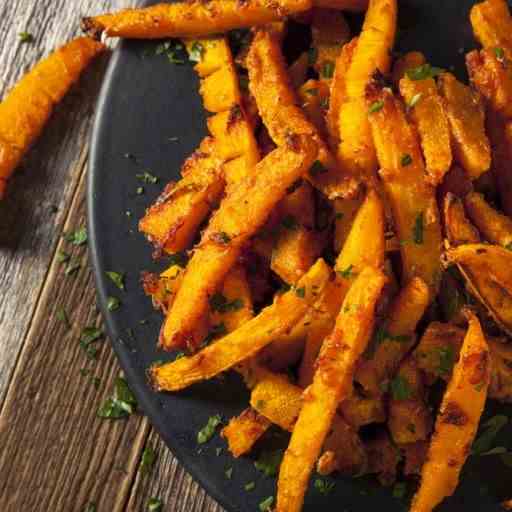 Whole 30 Oil Free Pumpkin French Fries