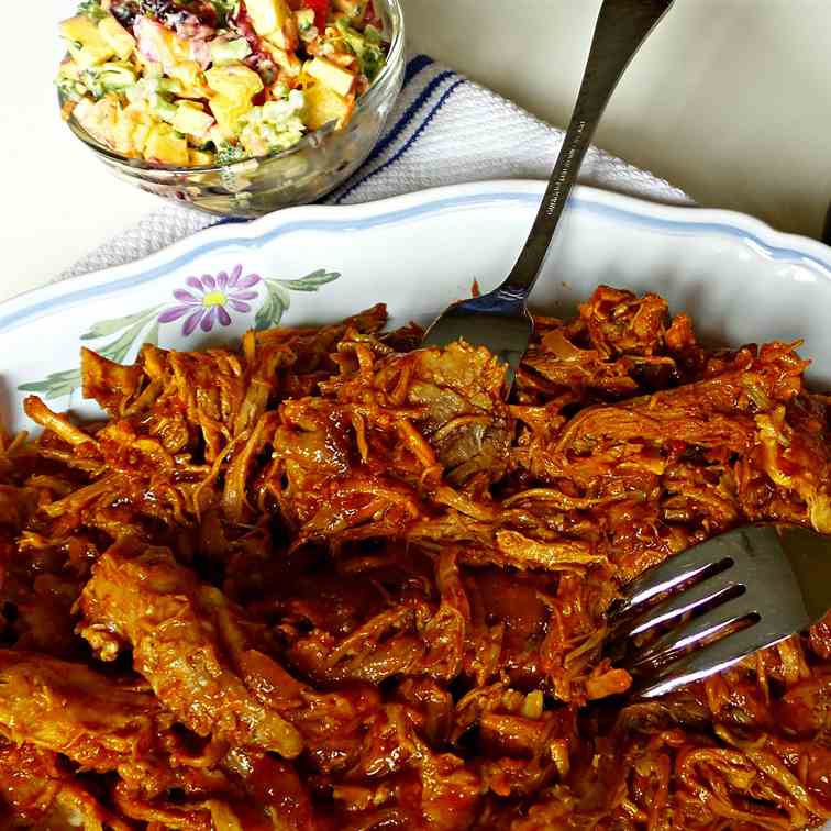 Sweet and smoky pulled pork