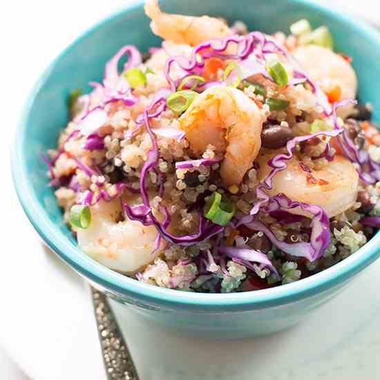 Shrimp Quinoa Salad
