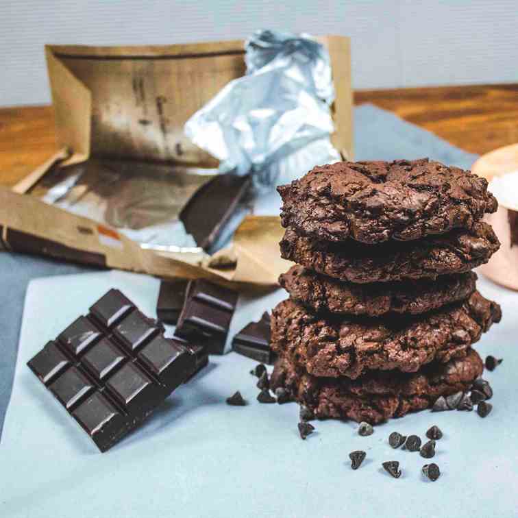 All Chocolate Cookies