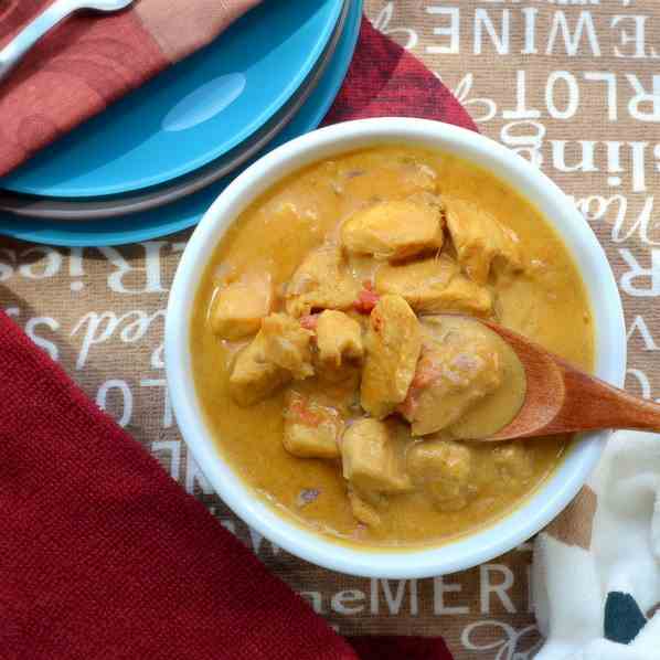 Chicken coconut curry