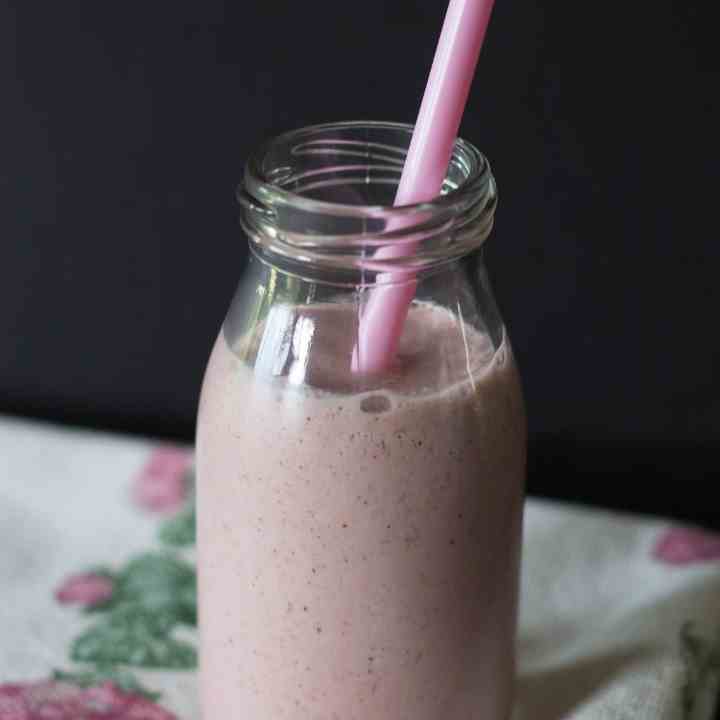 Coconut Milk Strawberry Smoothie