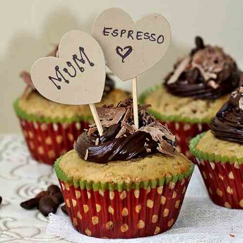 Espresso Chocolate Chip Cupcakes