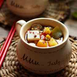 Hot and Sour Veg & Tofu Soup